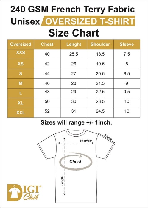 Unisex Oversized T-shirt